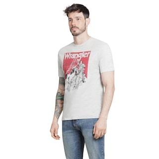 Foto 2 | Foto 2 | Playera Wrangler Hombre Slim Manga Larga 296 Cafe