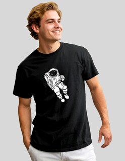 Foto 1 | Foto 1 | Playera OEM Estampada Negra para Hombre