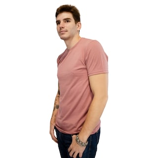Foto 3 | Foto 3 | Playera Básica Indicum Denim Rosa para Hombre