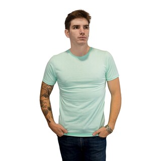 Foto 1 | Foto 1 | Playera Básica Indicum Denim Menta para Hombre