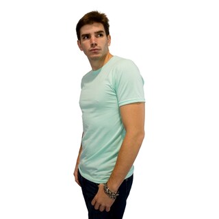 Foto 2 | Foto 2 | Playera Básica Indicum Denim Menta para Hombre