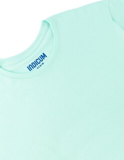 Foto 6 | Foto 6 | Playera Básica Indicum Denim Menta para Hombre