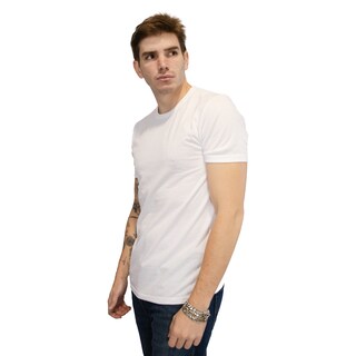 Foto 2 | Foto 2 | Playera Básica Indicum Denim Blanca para Hombre