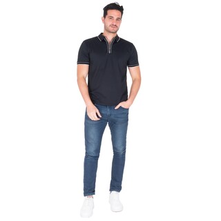 Foto 3 | Foto 3 | Generra | Playera Tipo Polo Con Ribete Para Hombre