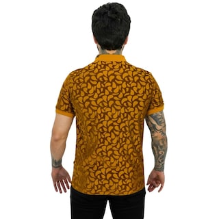 Foto 2 | Foto 2 | Playera Barabas 3pp834 Gold para Hombre