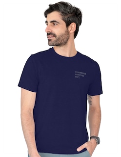 Foto 1 | Foto 1 | Playera Caballero Tish-le2510 Roosevelt Azul Marino
