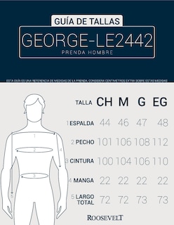 Foto 4 | Foto 4 | Playera Hombre Roosevelt George-le2442 Negro