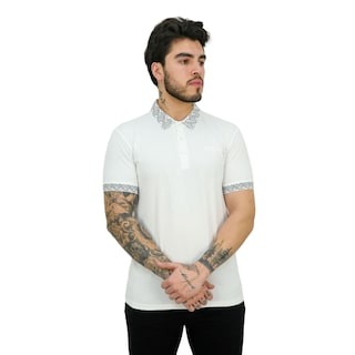 Foto 1 | Foto 1 | Playera Barabas 3p01 White Black para Hombre