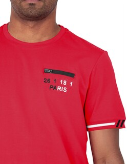 Foto 3 | Foto 3 | Playera Hombre Roosevelt Tish-le2507 Rojo