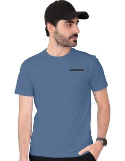 Foto 1 | Foto 1 | Playera Basica Roosevelt Tish-le2506 Azul