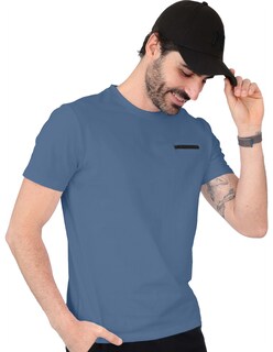 Foto 2 | Foto 2 | Playera Basica Roosevelt Tish-le2506 Azul