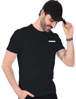 Foto 2 | Foto 2 | Playera Basica Roosevelt Tish-le2506 Negro