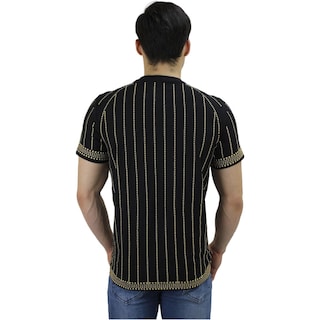 Foto 2 | Foto 2 | Playera Barabas 2str6 Black Gold para Hombre