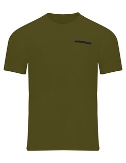Foto 4 | Foto 4 | Playera Basica Roosevelt Tish-le2506 Militar