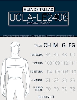Foto 4 | Foto 4 | Playera Hombre Roosevelt Ucla-le2506 Blanco