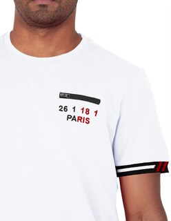 Foto 3 | Foto 3 | Playera Hombre Roosevelt Tish-le2507 Blanco