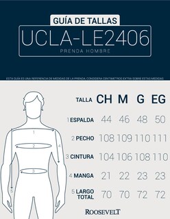 Foto 4 | Foto 4 | Playera Hombre Roosevelt Ucla-le2506 Negro