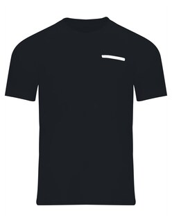 Foto 4 | Foto 4 | Playera Basica Roosevelt Tish-le2506 Negro