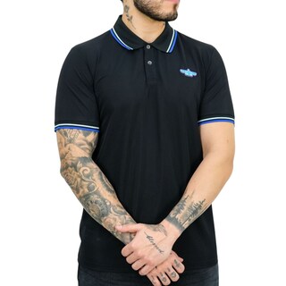 Foto 1 | Foto 1 | Playera Barabas 3ps126 Negra Azul Para Hombre