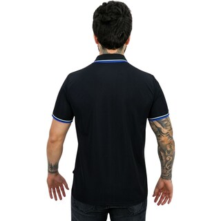 Foto 2 | Foto 2 | Playera Barabas 3ps126 Negra Azul Para Hombre