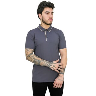 Foto 1 | Foto 1 | Playera Barabas 2PP827 Gris Oscuro para Hombre