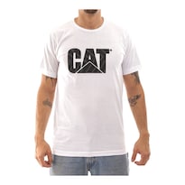 Playera Cat 2510760 Para Hombre Color Blanco Modelo 2510760