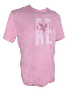 Foto 3 | Foto 3 | Playera American Eagle Rosa Calido Logo Graphic Mens T Shirt Warm Pink