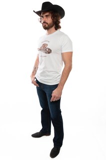Foto 3 | Foto 3 | Playera Yellowstone Sombrero Blanca