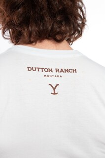Foto 6 | Foto 6 | Playera Yellowstone Sombrero Blanca