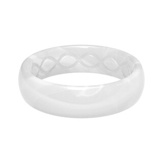 Foto 1 | Foto 1 | Ring Groove Life, Perla Fina Metálica, Silicona, Talla 8, Para Mujer - Venta Internacional.