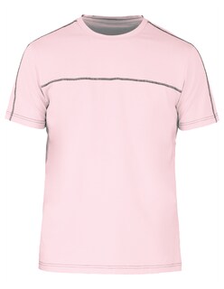 Foto 3 | Foto 3 | Playera Casual Hombre Premium Cuello Redondo Rosa Claro Roosevelt C357