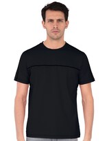 Playera Casual Hombre Premium Cuello Redondo Negro Roosevelt C357