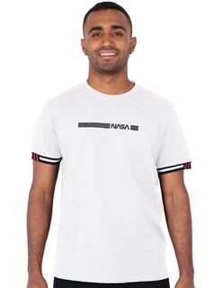 Foto 1 | Foto 1 | Playera Casual Caballero Premium Estampada Blanco Roosevelt C350