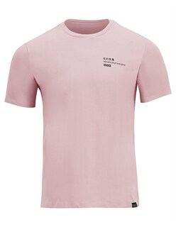 Foto 4 | Foto 4 | Playera Basica Lisa Premium Caballero Cuello Redondo Rosa Cenizo Roosevelt C344