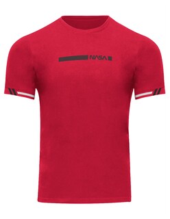 Foto 3 | Foto 3 | Playera Casual Caballero Premium Estampada Rojo Roosevelt C350