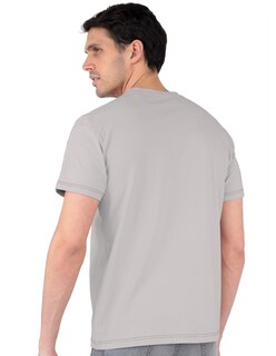 Foto 2 | Foto 2 | Playera Casual Hombre Premium Cuello Redondo Gris Claro Roosevelt C357