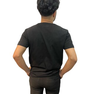 Foto 4 | Foto 4 | Playera Kenneth Cole Kcpv25cam02 Hombre Negro Algodón Casual