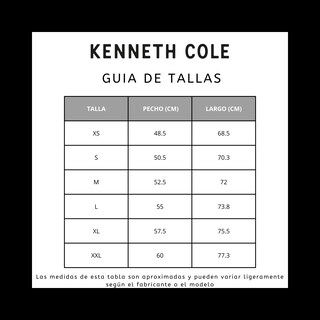 Foto 5 | Foto 5 | Playera Kenneth Cole Kcpv25cam02 Hombre Negro Algodón Casual