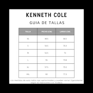 Foto 5 | Foto 5 | Playera Kenneth Cole Kcpv25cam02 Hombre Negro Algodón Casual