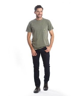 Foto 3 | Foto 3 | Playera Hombre Kenneth Cole Kcpv25cam66 Verde Algodón Casual