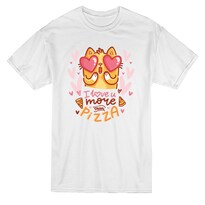 Playera Smartprintsink Hombre con Diseño de Te Amo Mas Que A La Pizza