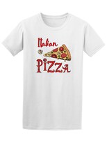 Playera Smartprintsink Hombre con Diseño de Pizza Italiana