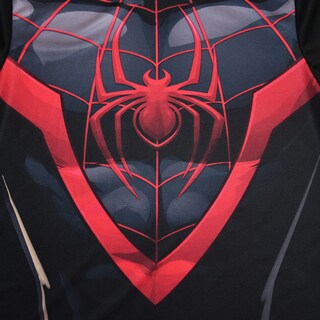 Foto 2 | Foto 2 | Playera Miles Morales Carsatoons 1pruz01 color Negro