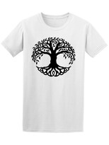 Playera Smartprintsink color Blanco para Hombre - Ilustración Árbol de la Vida