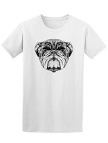 Playera Smartprintsink color Blanco para Hombre - Bulldog Inglés