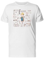 Playera Smartprintsink Hombre Ilustracion Ingeniero