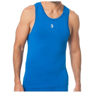 Foto 1 | Foto 1 | Tank Top Dry-fit Poliéster Cómodo Black Secret Sport Azul Rey para Hombre