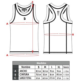 Foto 2 | Foto 2 | Tank Top Dry-fit Poliéster Cómodo Black Secret Sport Azul Rey para Hombre
