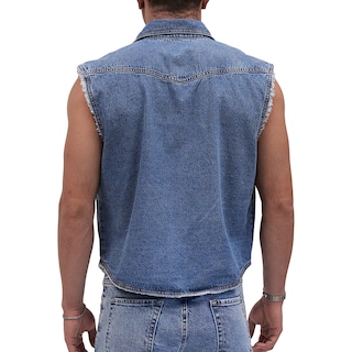 Foto 3 | Foto 3 | Camisa de Mezclilla Mchk sin Mangas para Hombre