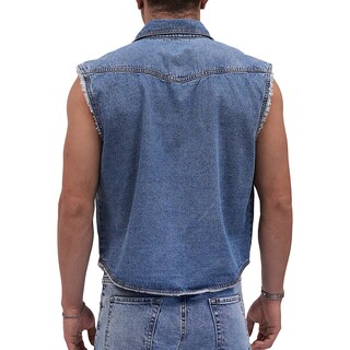 Foto 3 | Foto 3 | Camisa de Mezclilla Mchk sin Mangas para Hombre